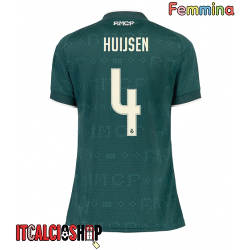 Real Madrid Dean Huijsen #4 Seconda Maglia Femmina 2026-27 Manica Corta